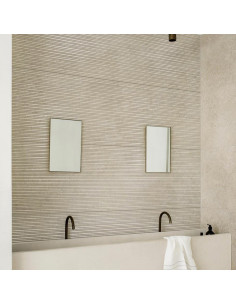 Marazzi Magnifica Limestone Taupe Struttura Mikado 3D 60x180 M7AD