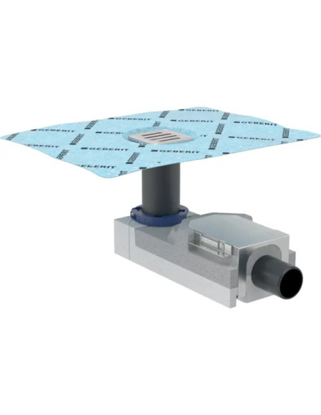 Sifone per doccia a pavimento Geberit, massetto 90–220 mm 154.050.00.1