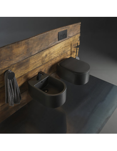 Sanitari Sospesi Flaminia Astra Finitura Carbone AS118G