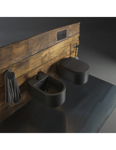 Sanitari Sospesi Flaminia Astra Finitura Carbone AS118G