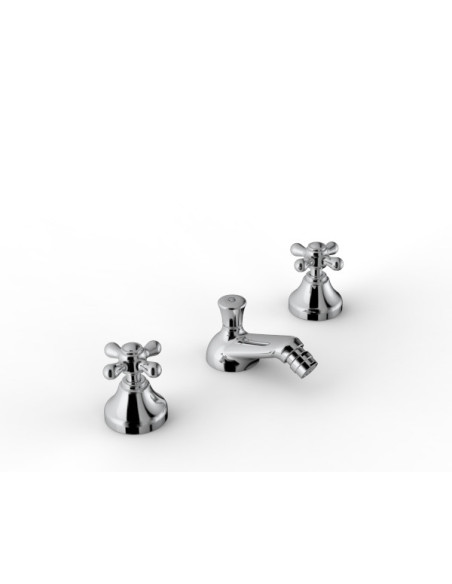 Zazzeri 800 Batteria Bidet tre fori con vitone ceramico 180° - Offerta