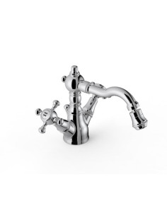 Zazzeri Kent Monoforo lavabo collo girevole con vitone ceramico