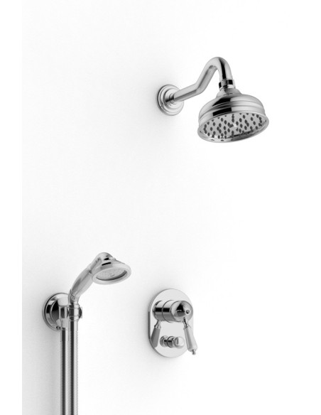 Zazzeri Kent Kit Completo Doccia Soffione, doccetta, miscelatore