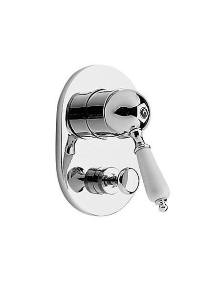 Zazzeri Kent Kit Completo Doccia Soffione, doccetta, miscelatore