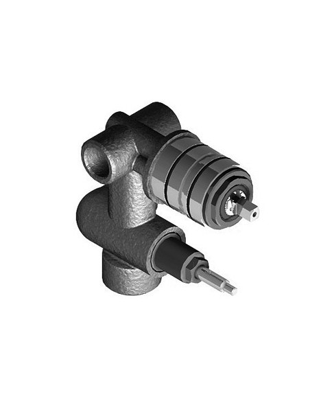 Zazzeri Qquadro Kit Doccia Completo Soffione, doccetta, miscelatore