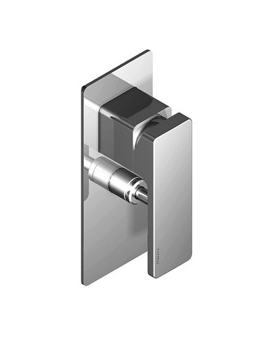 Zazzeri Qquadro Kit Doccia Completo Soffione, doccetta, miscelatore