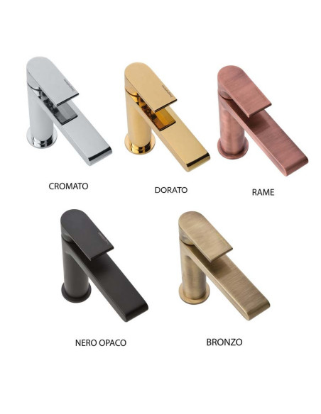 Bugnatese Oxford Monocomando vasca esterno con piantana a pavimento