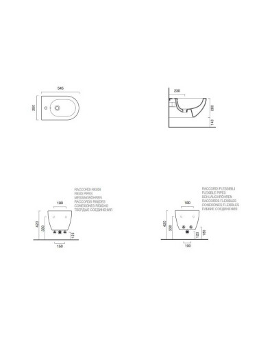 Sanitari Sospesi Catalano Sfera 54 1VSF54R00 | Quaranta Ceramiche