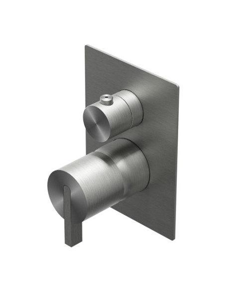 Ritmonio DOT316 Inox Miscelatore monocomando ad incasso per doccia