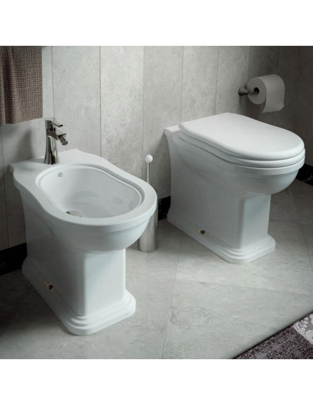 Sanitari filo muro Flaminia Efi Plus vaso bidet e coprivaso