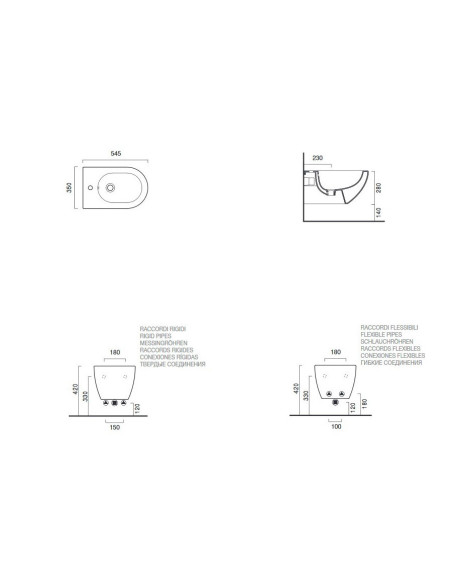Sanitari Sospesi Catalano Sfera 54 1VSF54R00 | Quaranta Ceramiche