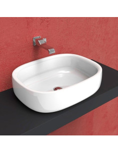 Flaminia Lavabo Bonola 60 da appoggio BN60A | Quaranta Ceramiche