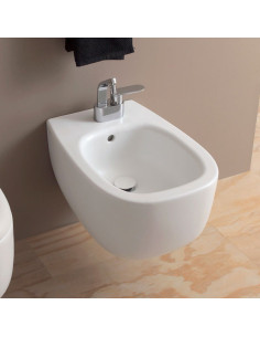 Flaminia Bonola bidet sospeso bianco - BN218 - Quaranta Ceramiche Srl