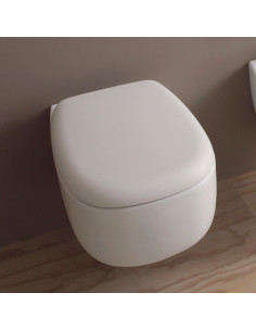 Flaminia Bonola vaso sospeso con coprivaso -BN118- Quaranta Ceramiche