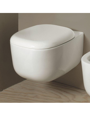 Flaminia Bonola vaso sospeso con coprivaso -BN118- Quaranta Ceramiche
