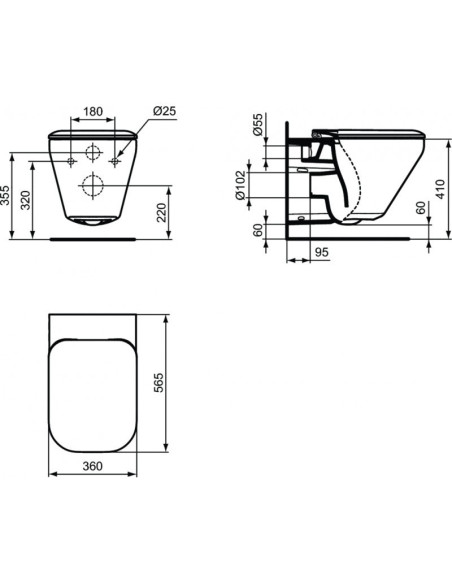 Ideal Standard Tonic II - Sanitari sospesi Tonic II - Vendita on Line