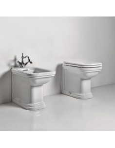 Kerasan - waldorf - vaso 4118 - bidet 4121 - Quaranta ceramiche