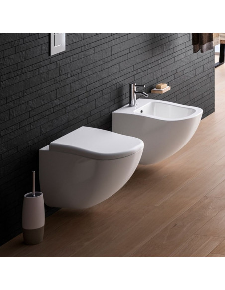 Fluid Cielo Sanitari sospesi FLVS + FLBS | Quaranta Ceramiche
