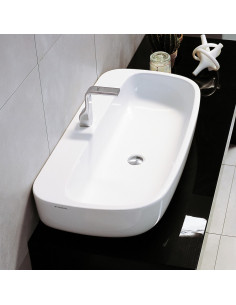 Flaminia MN74L - Lavabo Monò 74 sospeso o appoggio- Quaranta Ceramiche