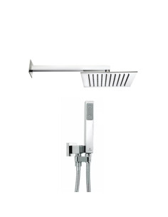 Bossini Soffione Quadro Tetis più duplex Zen 25x25 M92064