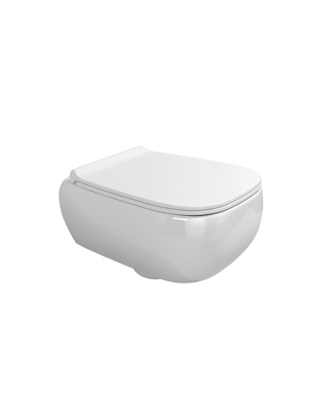 Flaminia Fluo vaso goclean sospeso e coprivaso rallentato FU118G