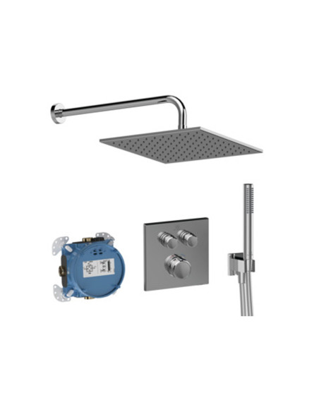 Ideal Standard Kit Ceratherm Navigo 6 pezzi quadrato A7773AA