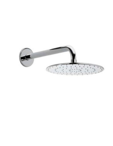 Soffione tondo in acciaio inox D 25 cm