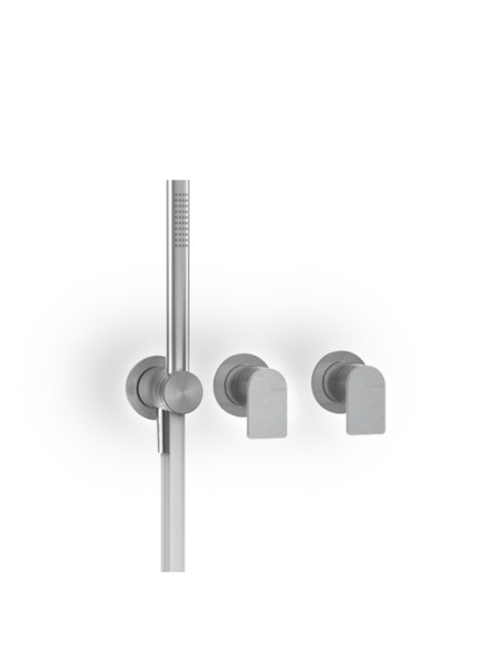 Zazzeri Q316 miscelatore doccia ad incasso con deviatore e doccetta