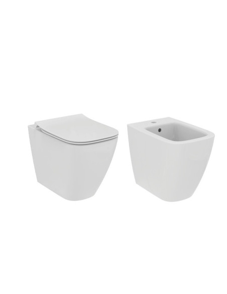 Sanitari filo muro Ideal Standard i.Life B vaso, bidet e coprivaso