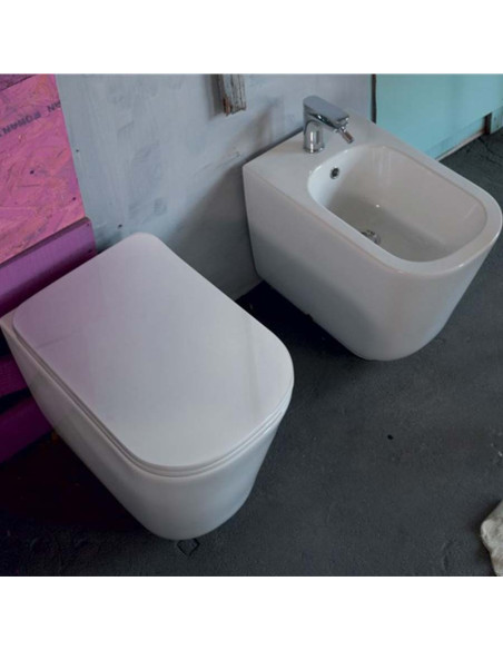 Kerasan Tribeca - sanitari senza brida -5118 | Quaranta Ceramiche