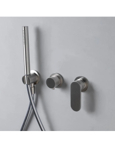 Flaminia X1 set doccia: miscelatore, deviatore e doccetta X12081