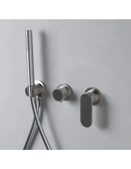 Flaminia X1 set doccia: miscelatore, deviatore e doccetta X12081