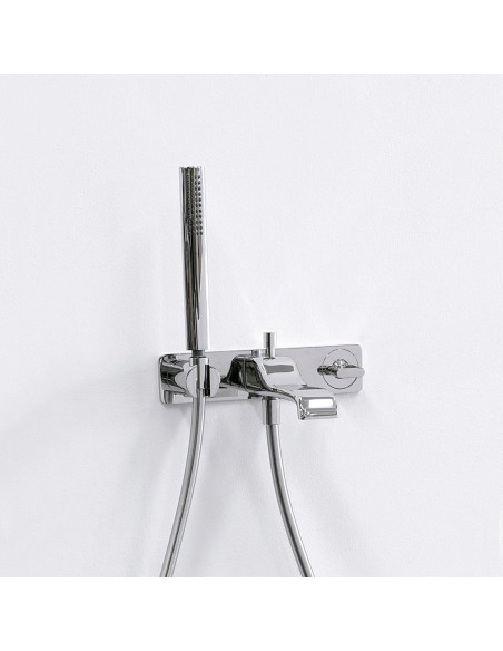 Flaminia Nokè Set vasca: monocomando incasso con deviatore, bocca di erogazione e doccetta