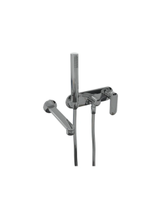 Flaminia One Set Vasca: monocomando incasso con deviatore, bocca