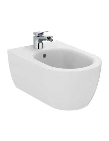 Sanitari sospesi Ideal Standard Blend vaso AquaBlade bidet e coprivaso rallentato