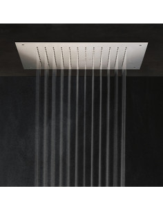 Zazzeri Shirò Skyrain soffione da incasso a soffitto 50x50