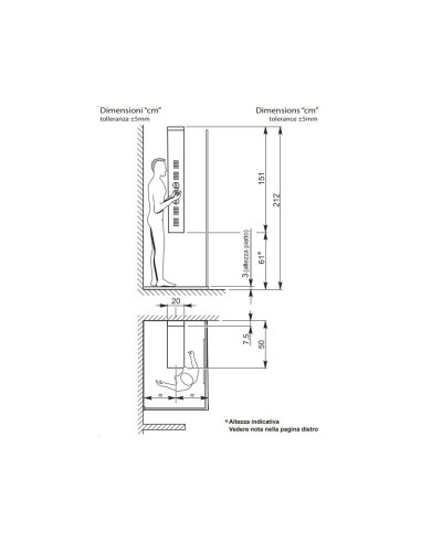 Grandform Colonna Doccia Easy Plus Shower in acciaio inox satinato