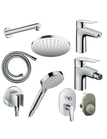 Hansgrohe Kit Logis rubinetteria Lavabo, Bidet, Doccia - MIGLIOR PREZZO