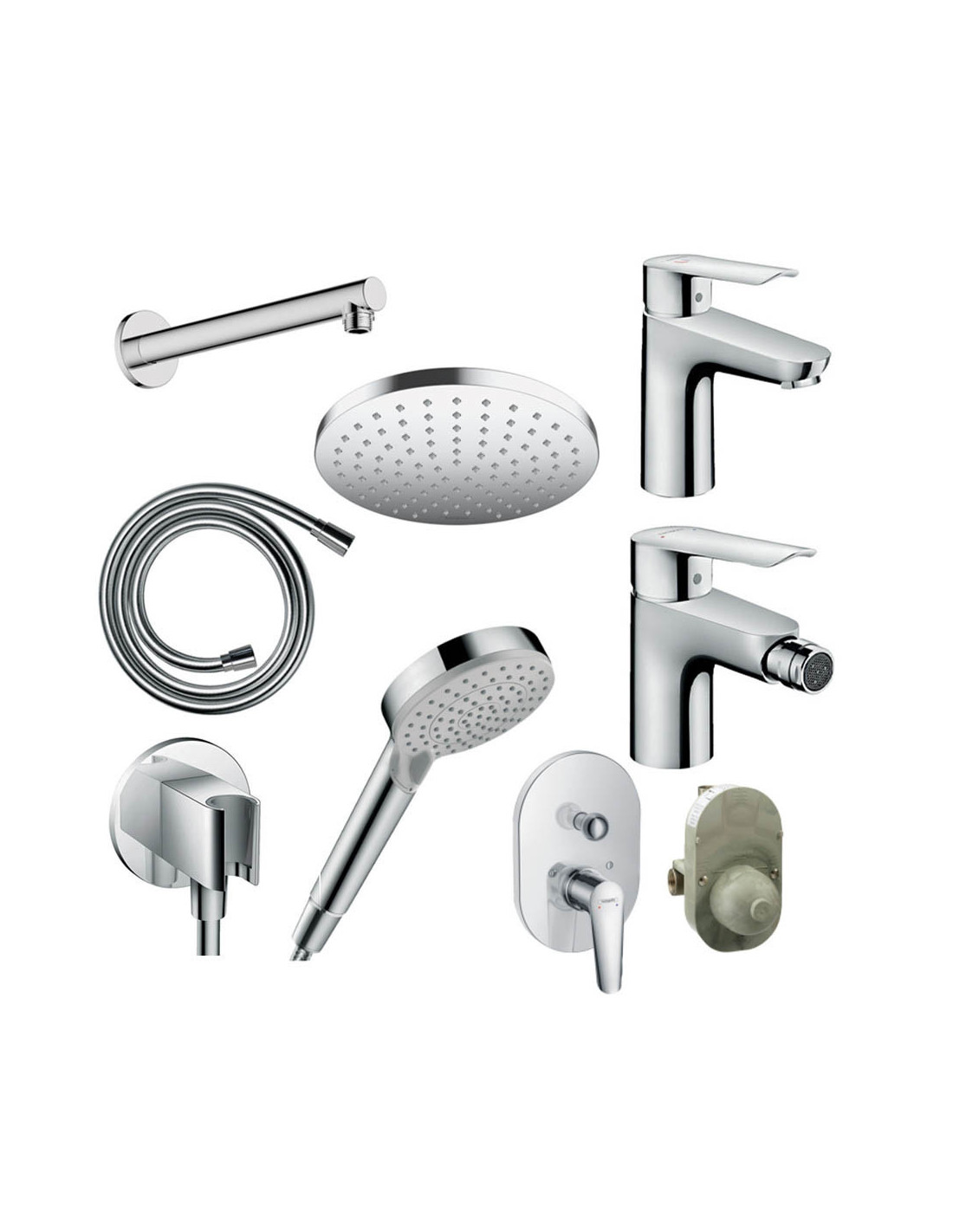 Start Loop M1 Rubinetto miscelatore monocomando per lavabo bagno Grohe