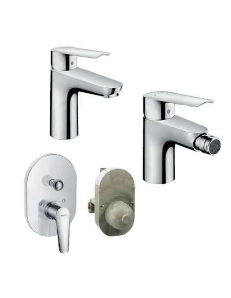 Hansgrohe Logis E Miscelatore monocomando lavabo, bidet e doccia