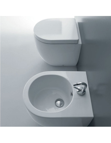 Kerasan Flo 56 - sanitari filo muro - 3118 - 3122 - Quaranta Ceramiche