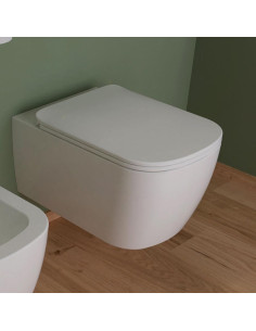 Flaminia Play vaso Gosilent e coprivaso slim rallentato