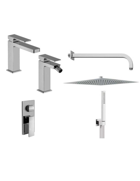 Fantini Rubinetteria F004WF + F008F + F085B | Quaranta Ceramiche