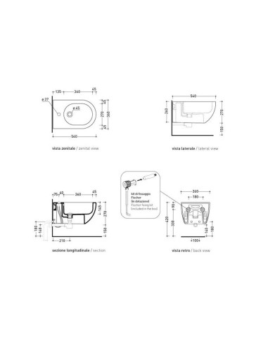 Flaminia App Menta Vaso Gosilent bidet e coprivaso rallentato slim