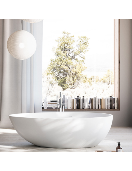 Karol Vasca freestanding Fiji Bianca