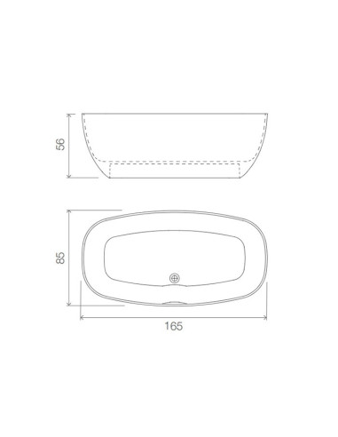Karol Vasca freestanding Manila Bianca - Miglior Prezzo