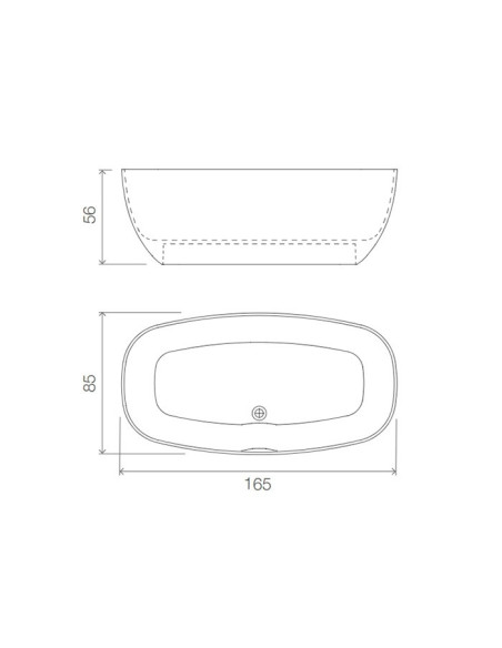 Karol Vasca freestanding Manila Bianca - Miglior Prezzo