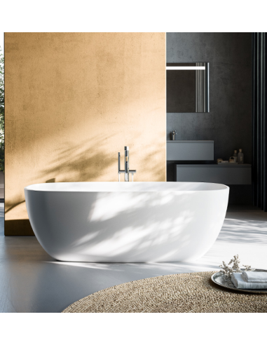 Karol Vasca freestanding Manila Bianca - Miglior Prezzo