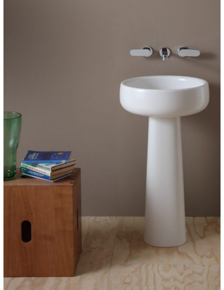 Flaminia Bonola Colonna per Lavabo in ceramica BN50C