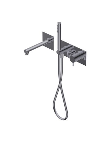 Ritmonio Diametro35 Miscelatore vasca ad incasso con bocca lunga